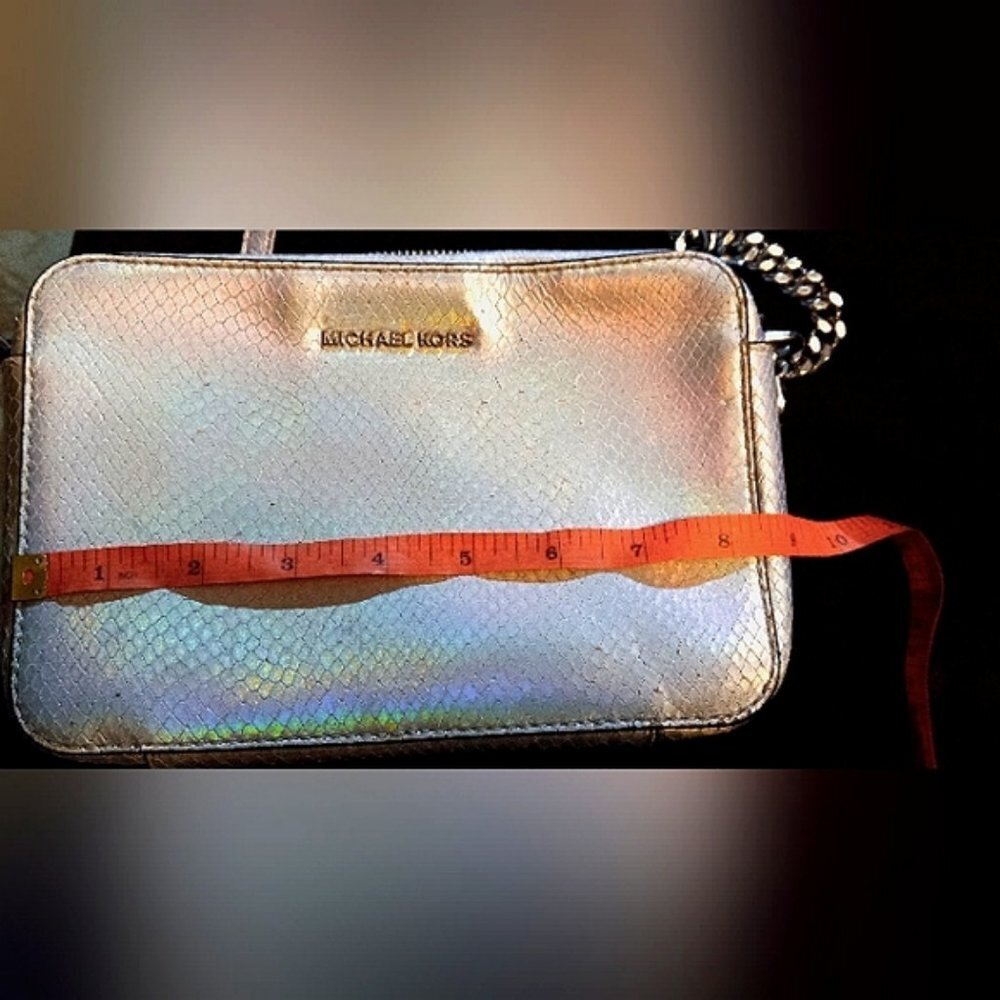 Michael Kors Holographic Mermaid Scale Crossbody RARE